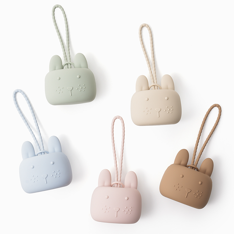 Pacifier Sterilizer Case - 1 funda porta chupete de silicona