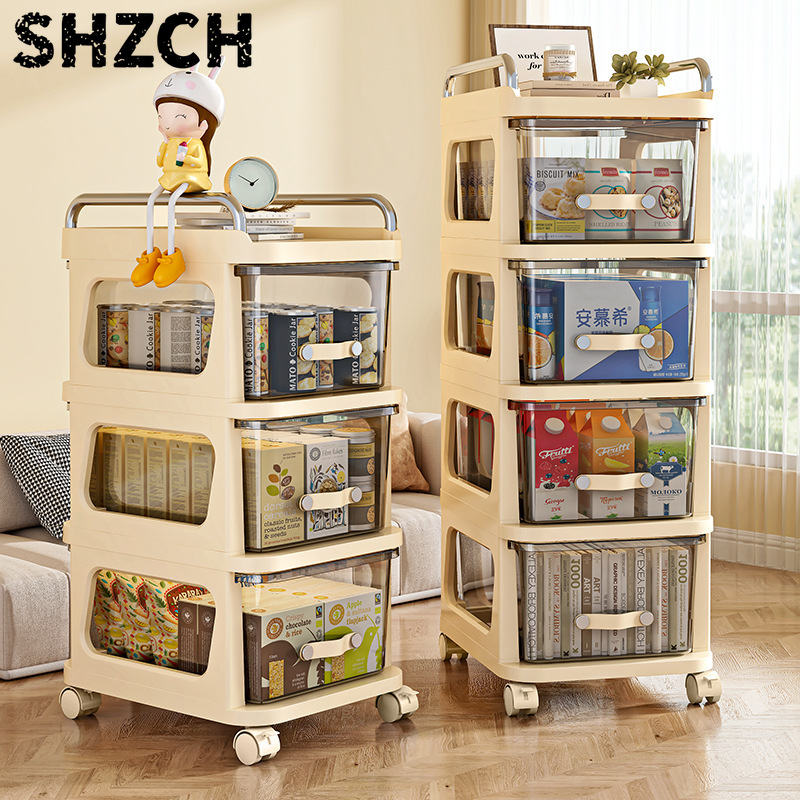 Baby Nursery Essentials - Carrito de Aperitivos Multifuncional, Organizador Móvil