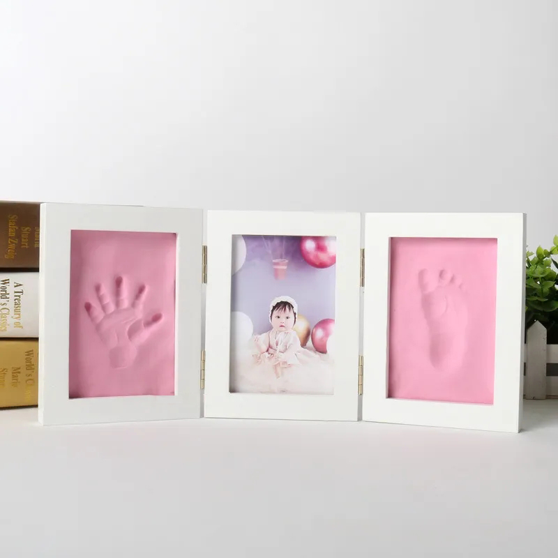 Baby Nursery Picture Frames - Marco de fotos de huellas de