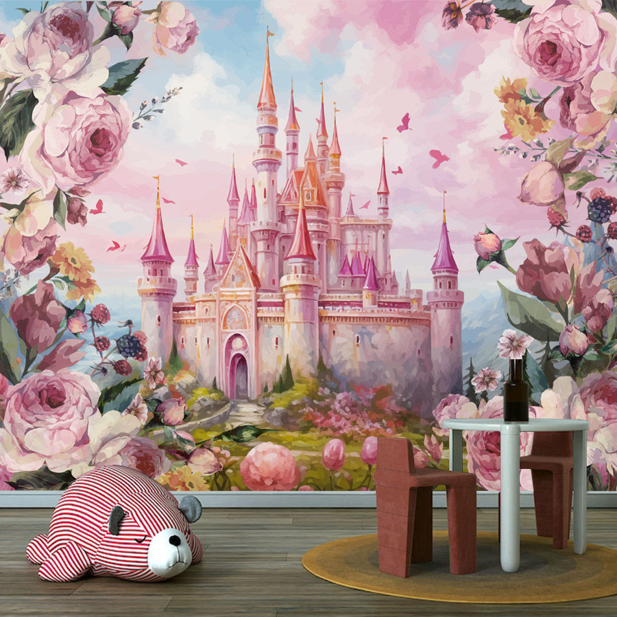 Baby Nursery Mural Wallpaper - Papel Tapiz Autoadhesivo con Diseño de