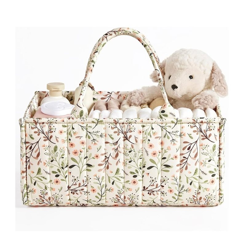Baby Nursery Must Haves - WOTT-Elegante organizador de pañales con diseño