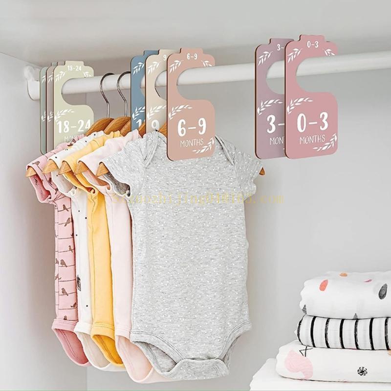 Baby Nursery Set - Juego de 8 divisores de madera