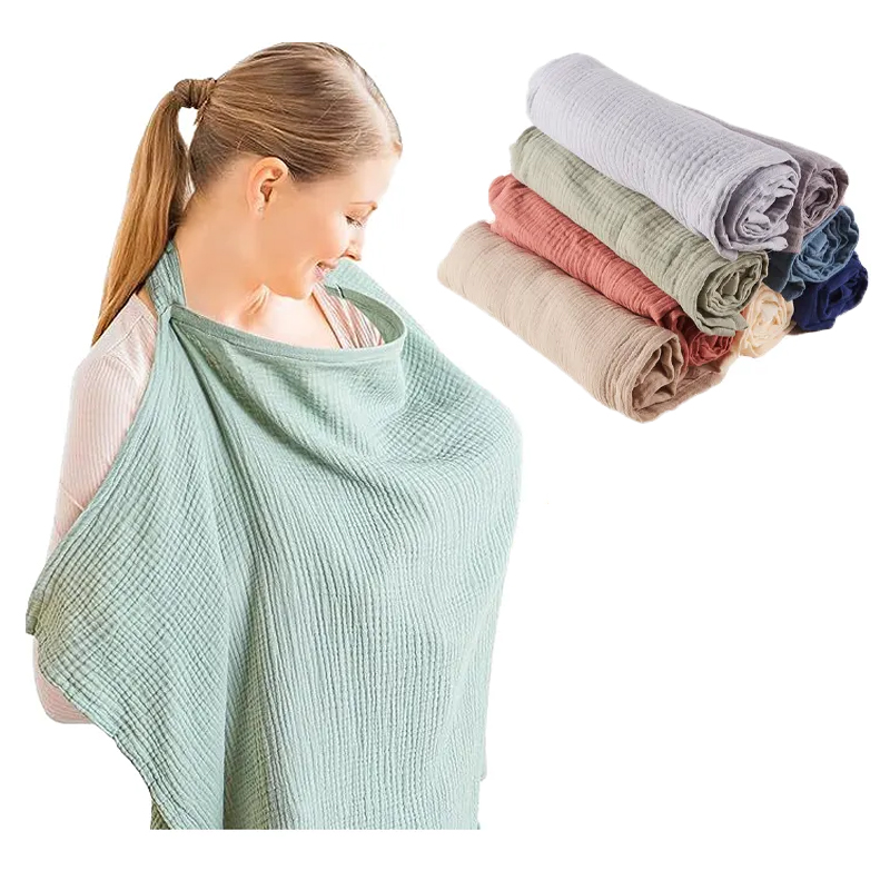 Nursing Cover Breastfeeding - Cubierta de lactancia transpirable para bebé,