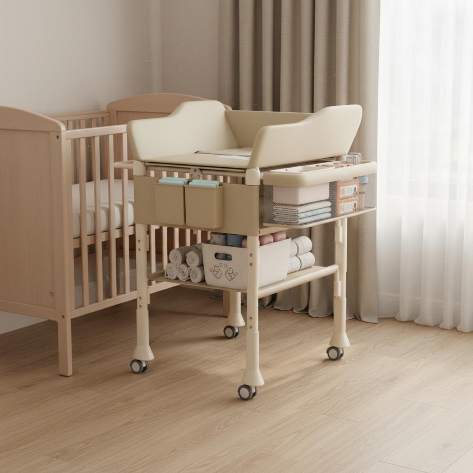 Baby Nursery Table - Mesa Cambiador de Bebé 2 en