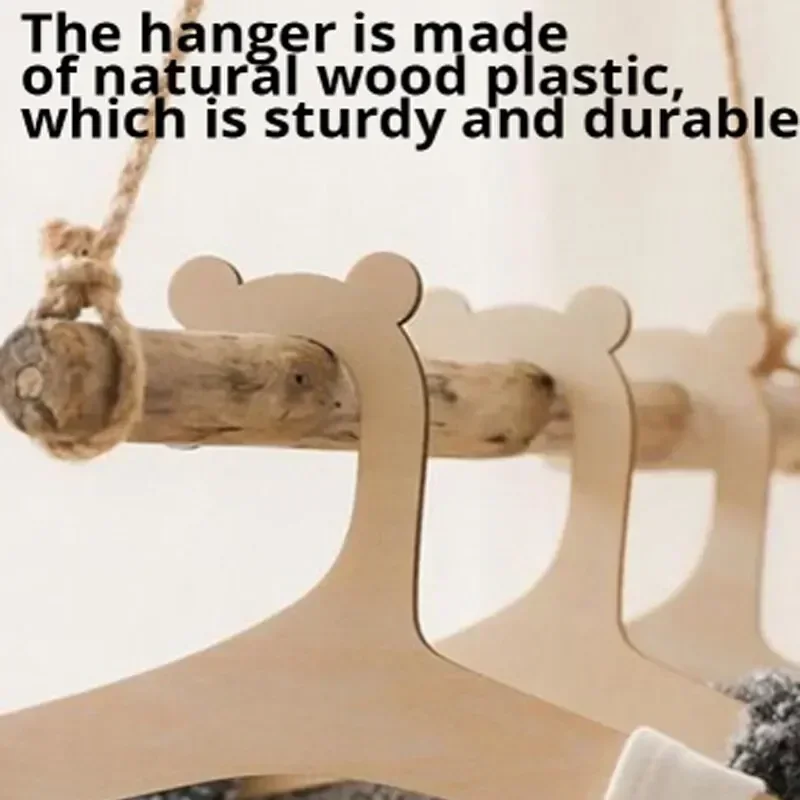 Baby Nursery Hangers - 6/12/18 Piezas Perchas Creativas de Madera