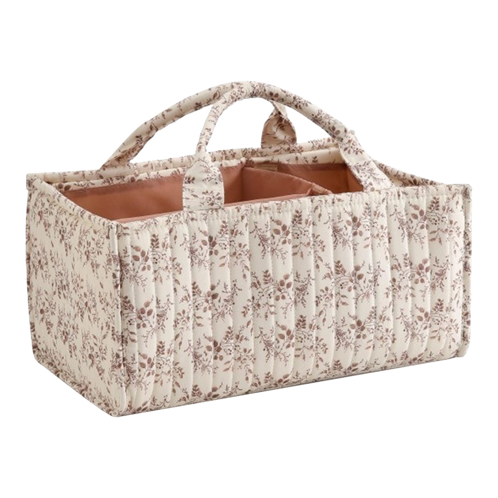 Baby Nursery Must Haves - Organizador de Pañales con Diseño Floral