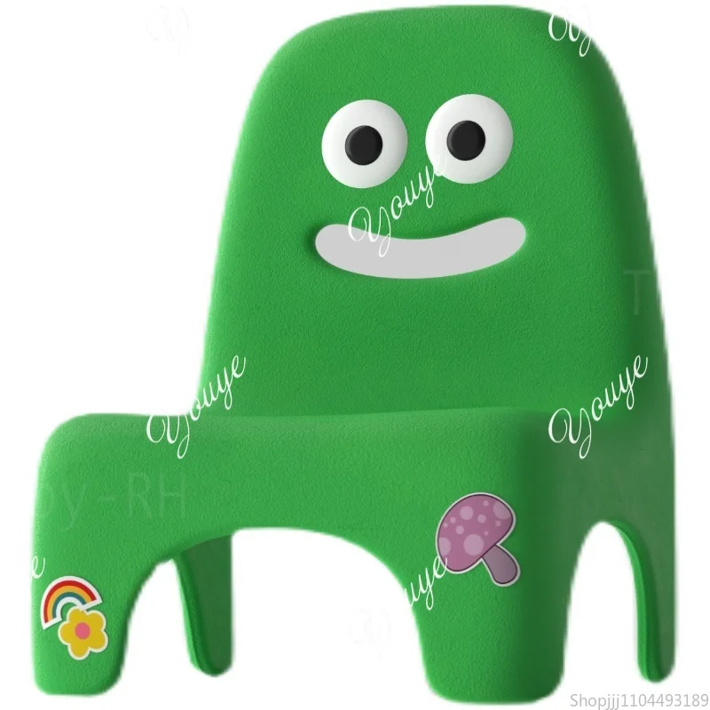 Baby Nursery Ottoman - A49 Lindo taburete verde de juguete