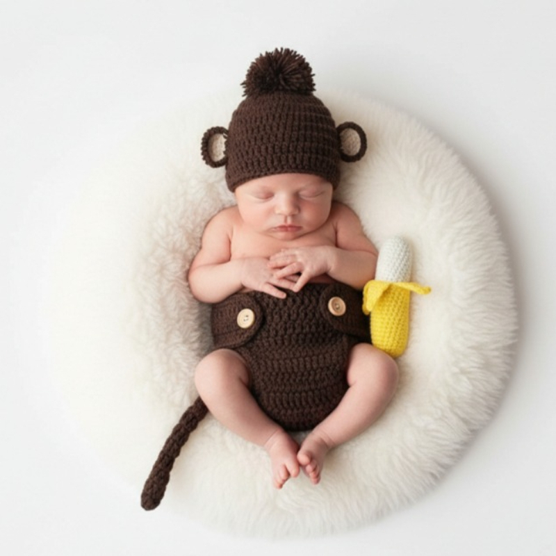 Baby Nursery Set - Accesorios de fotografía para bebé, disfraz