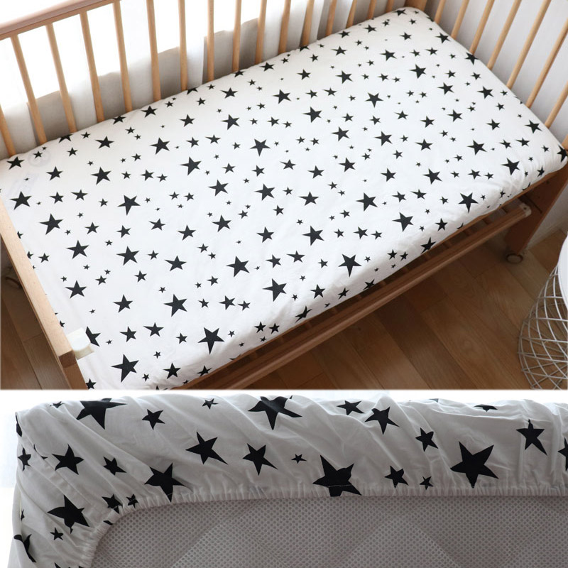 Baby Nursery Bed - Bebé equipado hoja para los recién
