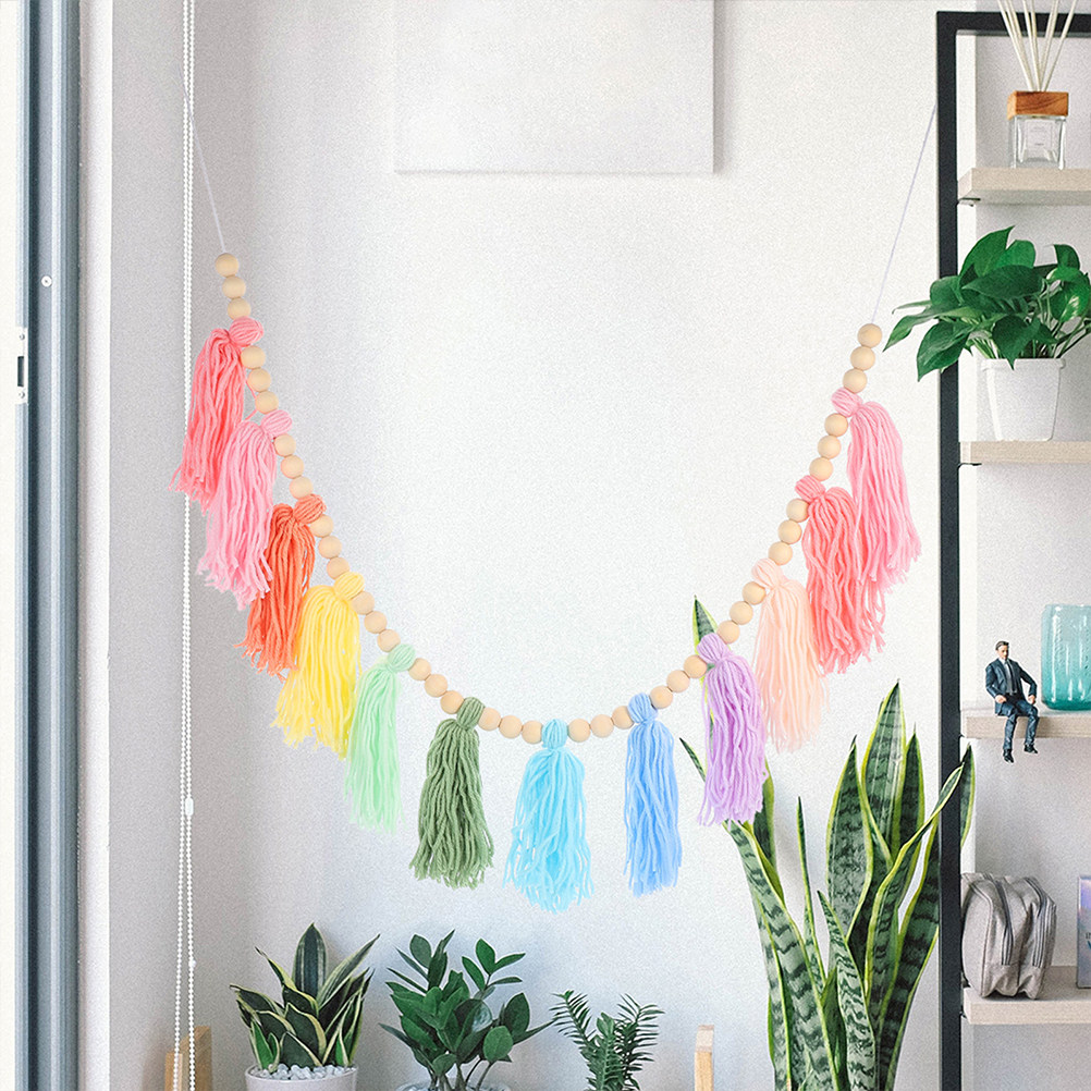 Baby Nursery Garland - 2 Piezas de Guirnalda Boho con