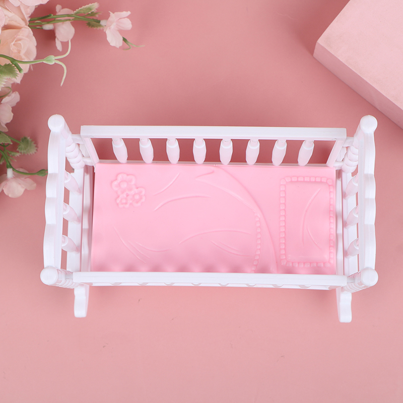 Baby Nursery Bed - Mini Sonajero para Bebé, Juguete Rosa