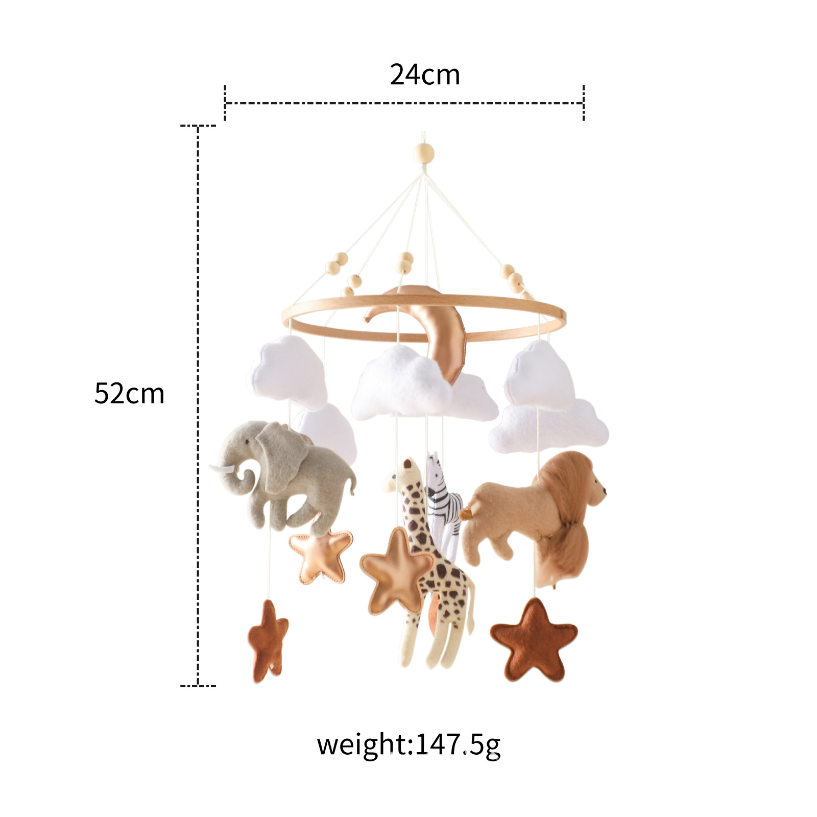 Baby Nursery Bed - Gran oferta, nórdico, hecho a mano,