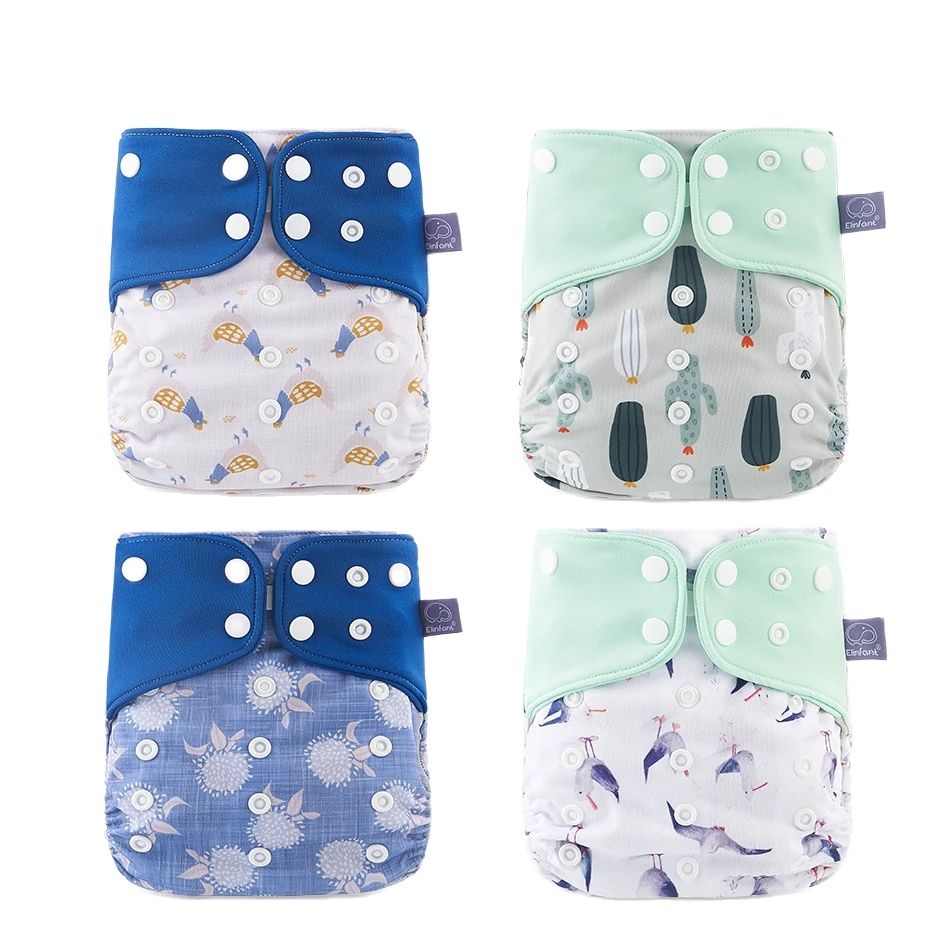Diaper Pail Odor - HappyFlute, nuevo diseño de 4 Uds.,