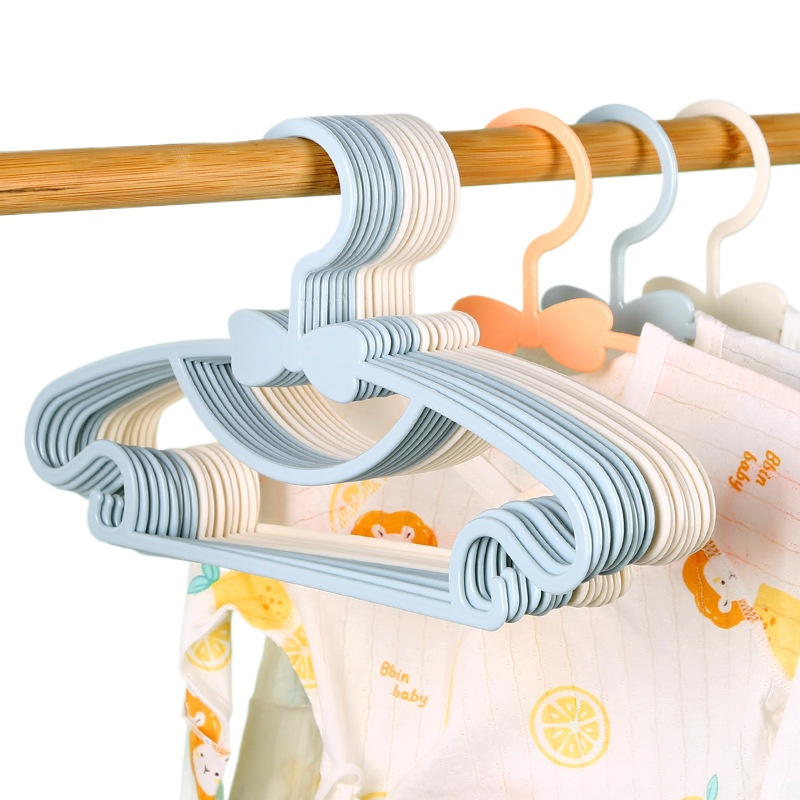 Baby Nursery Essentials - Perchas de plástico para almacenamiento de