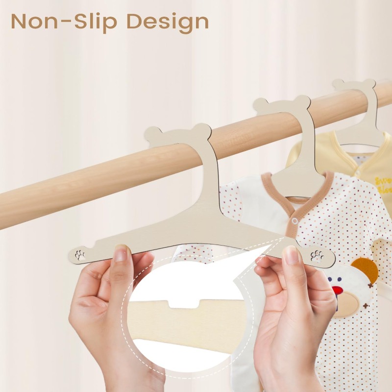 Perchero de ropa para bebé con - Baby Nursery Hangers reseña y precio