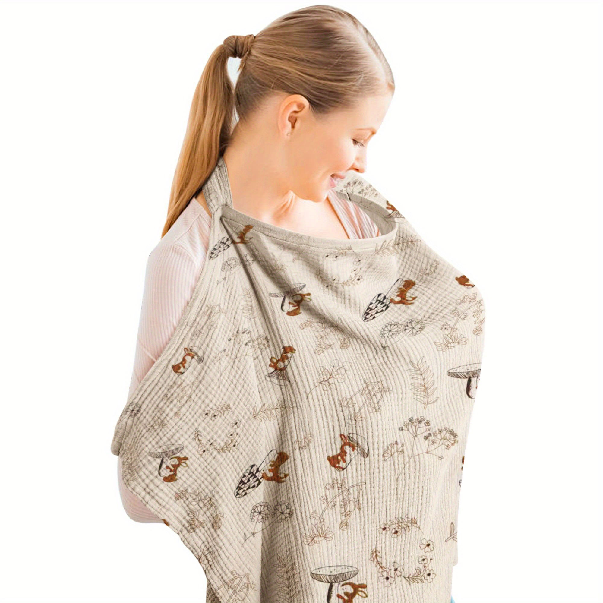 1 paño de lactancia - Chal par - Nursing Cover Breastfeeding reseña y precio