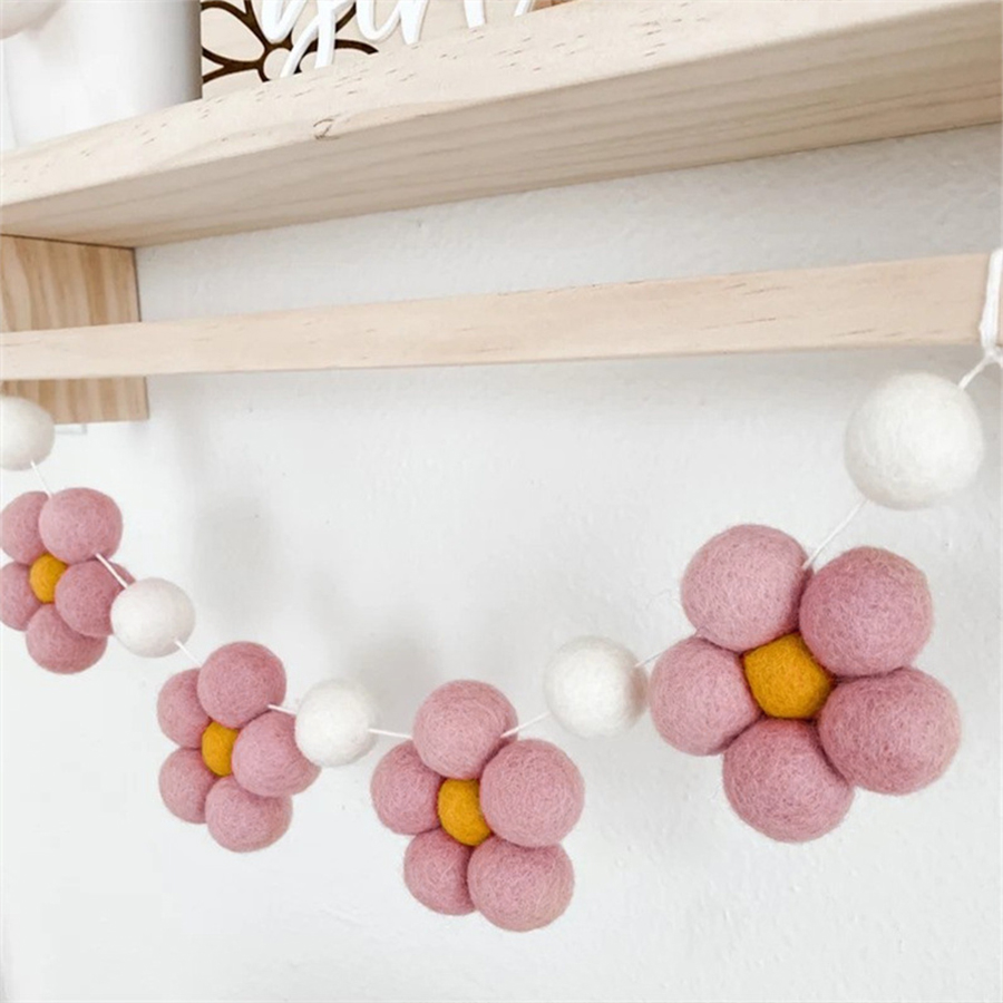 Guirnalda de margaritas de fie - Baby Nursery Garland reseña y precio