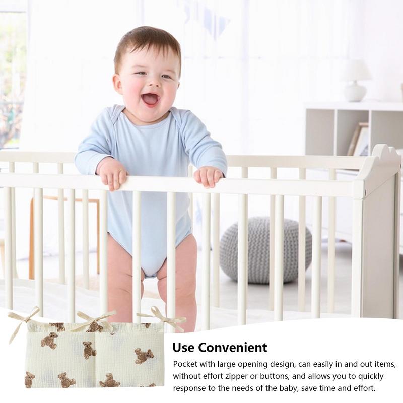 Organizador para cuna de bebé, - Baby Nursery Bed reseña y precio
