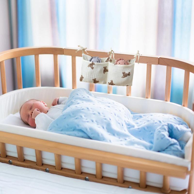 Organizador para cuna de bebé, - Baby Nursery Bed reseña y precio