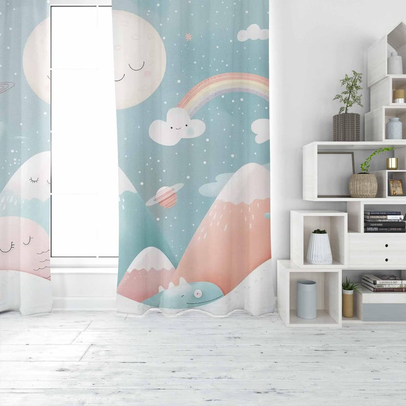 Cortinas para guardería de beb - Baby Nursery Youtube reseña y precio