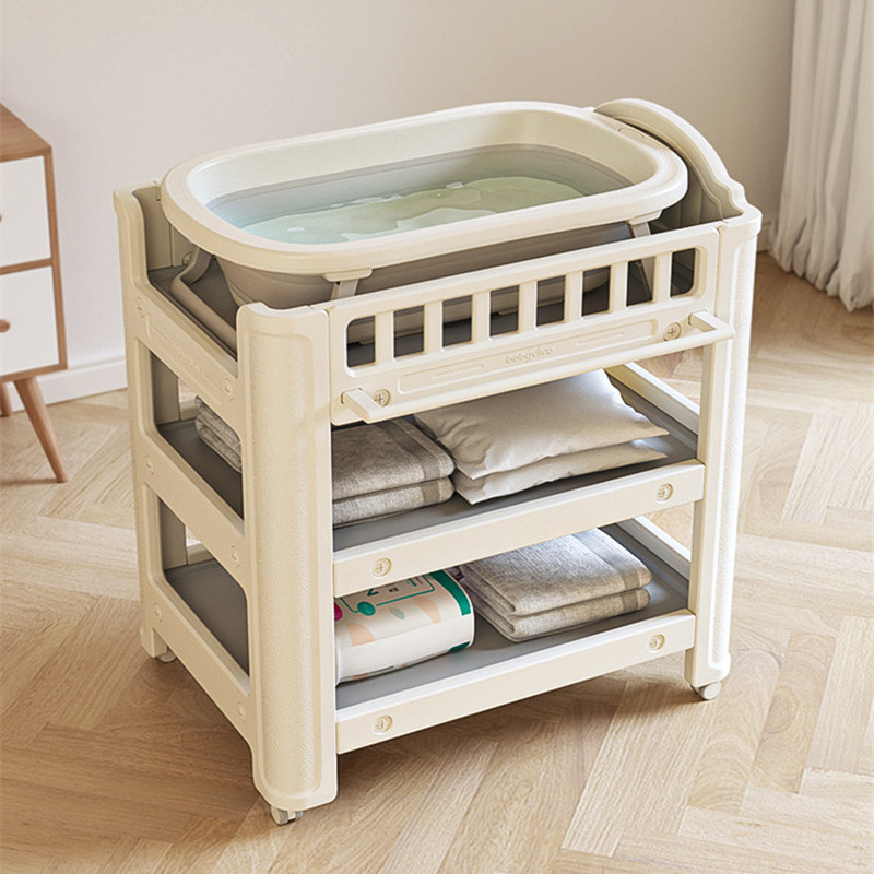 Cambiador de Bebé, Estación Mu - Baby Nursery Table reseña y precio