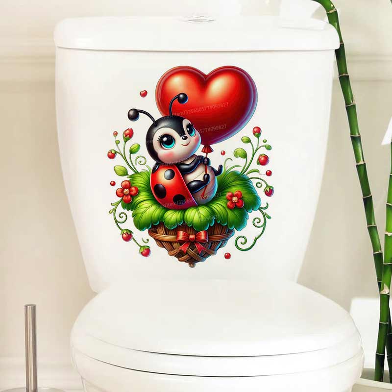 Pegatina de pared de mariquita - Baby Nursery Mural Wallpaper reseña y precio
