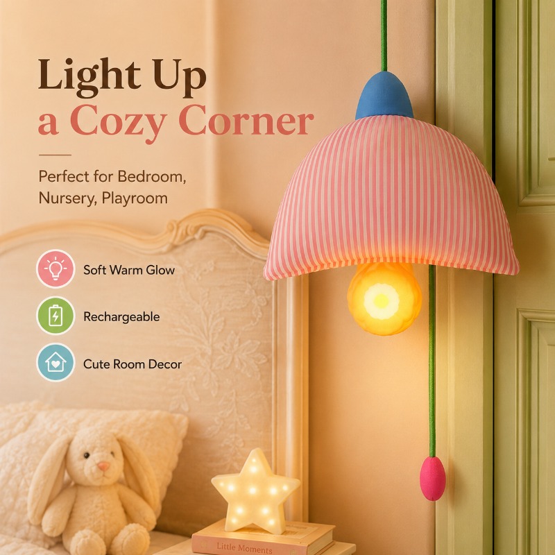 Lámpara de Noche Colgante Reca - Baby Nursery Light Shade reseña y precio