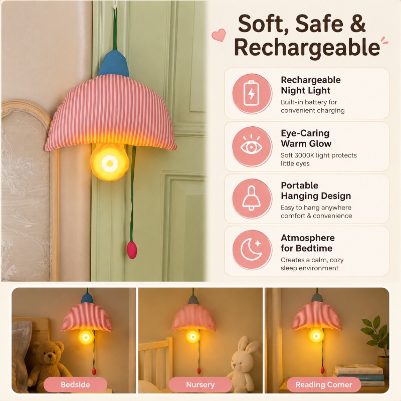 Lámpara de Noche Colgante Reca - Baby Nursery Light Shade reseña y precio