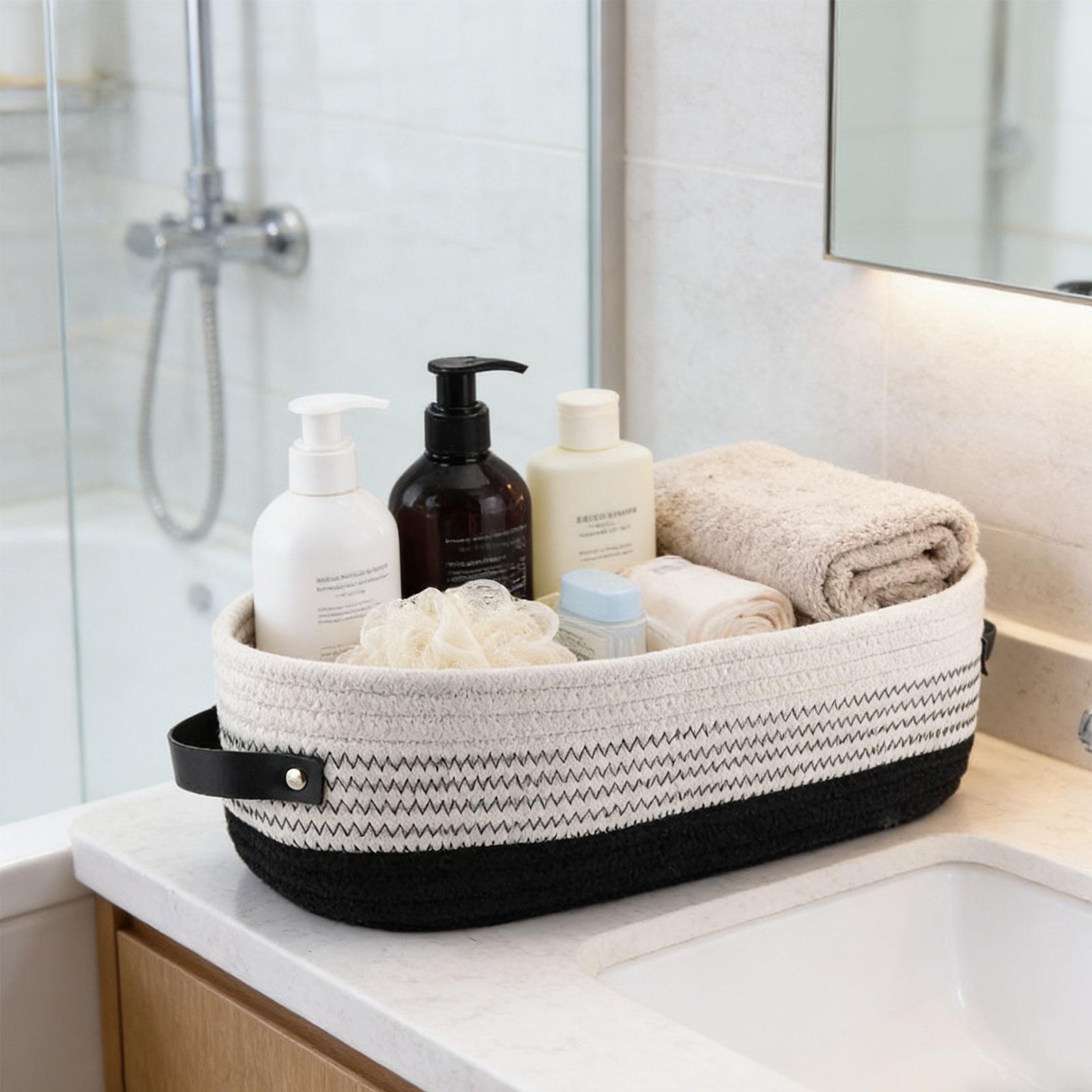 Cesta pequeña y bonita para ar - Storage Basket Fabric reseña y precio