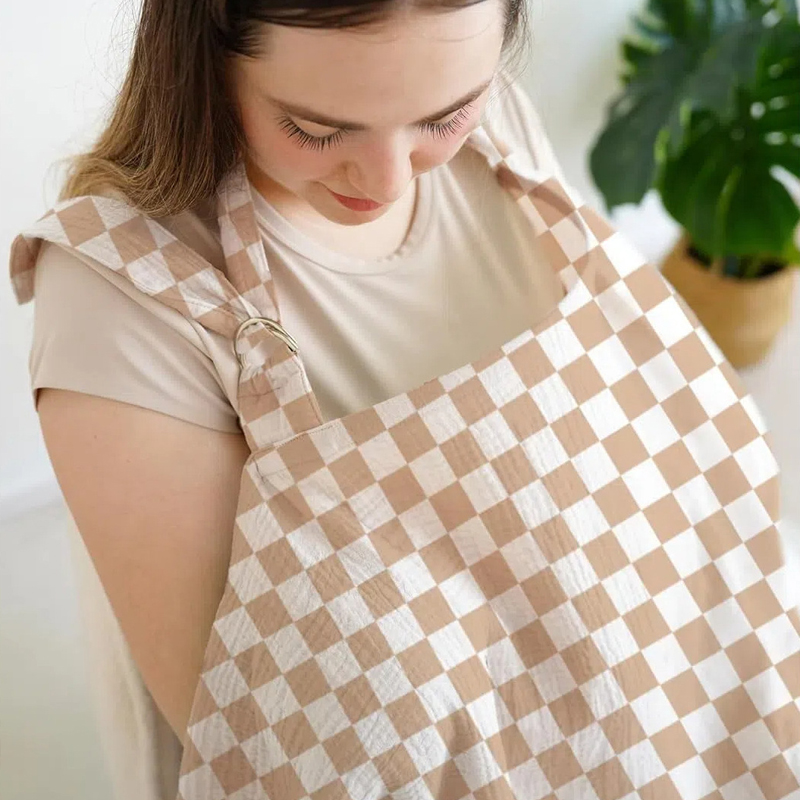 Cubierta de muselina para lact - Nursing Cover Breastfeeding reseña y precio