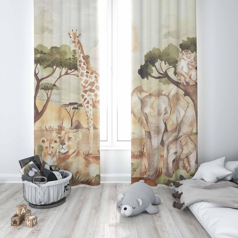 Cortinas para mamá y bebé, dec - Baby Nursery Youtube reseña y precio