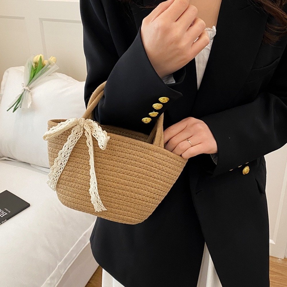 Bolso de Moda Tejido con Hilo  - Storage Basket Fabric reseña y precio