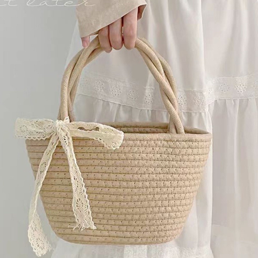 Bolso de Moda Tejido con Hilo  - Storage Basket Fabric reseña y precio