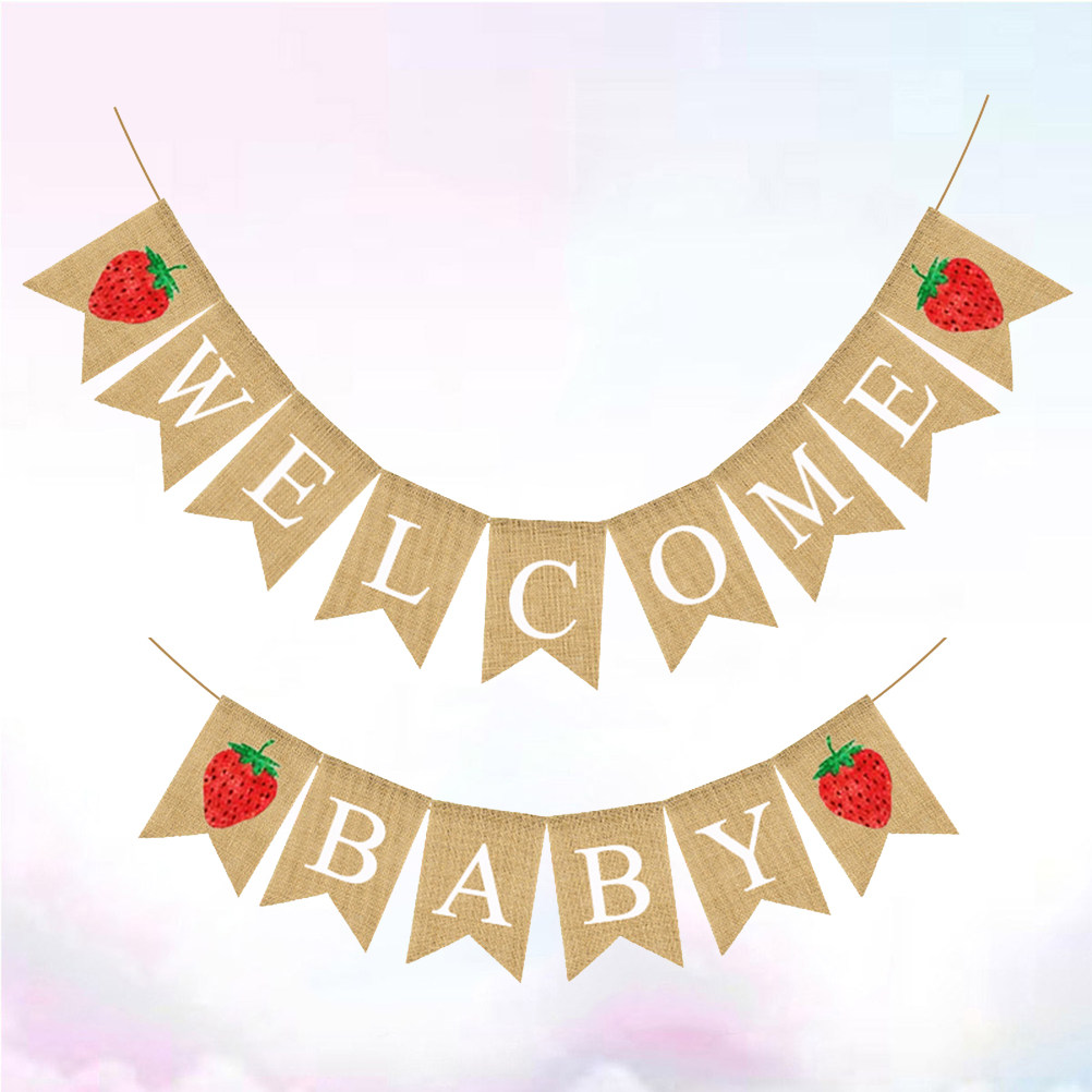 Guirnalda de Lino para Baby Sh - Baby Nursery Garland reseña y precio