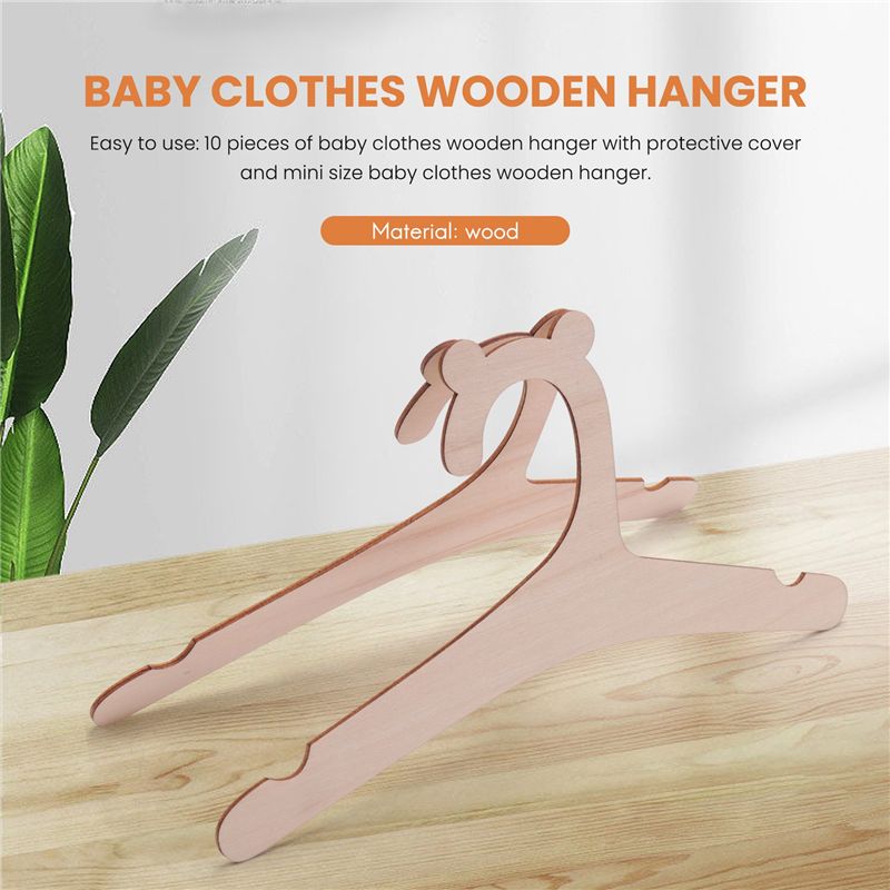 A04G-10 Piezas de Perchas de M - Baby Nursery Hangers reseña y precio