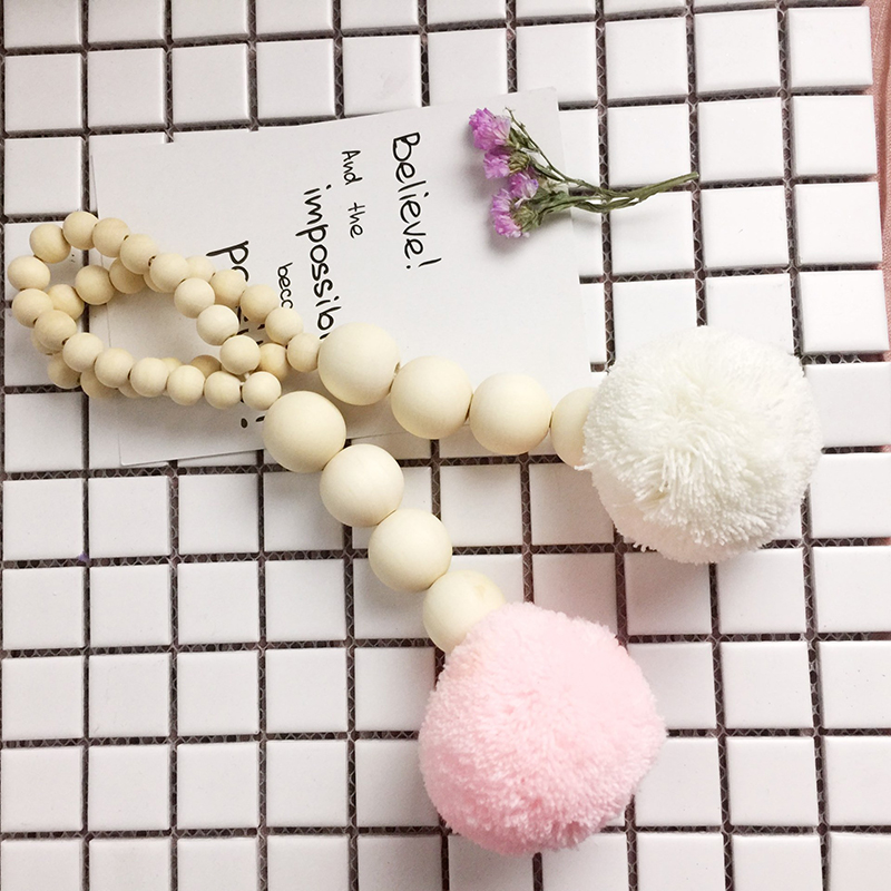 Guirnalda de bolas con borlas  - Baby Nursery Garland reseña y precio