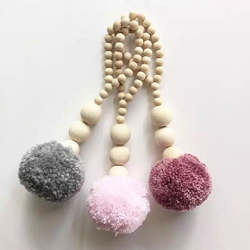 Guirnalda de bolas con borlas  - Baby Nursery Garland reseña y precio