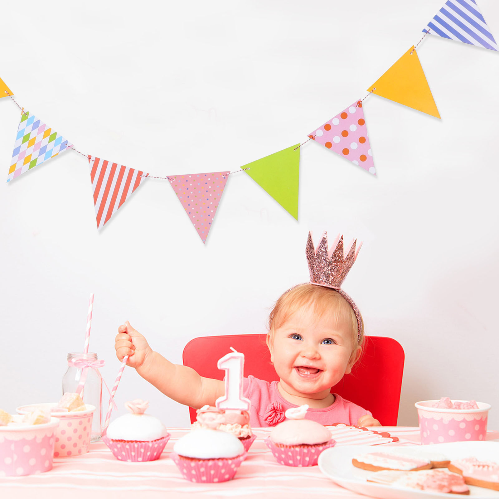 Guirnalda de Banderines Triang - Baby Nursery Garland reseña y precio