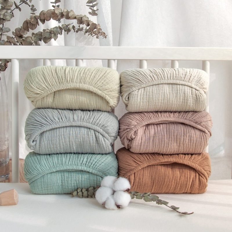 Sábana bajera de algodón suave - Baby Nursery Bed reseña y precio
