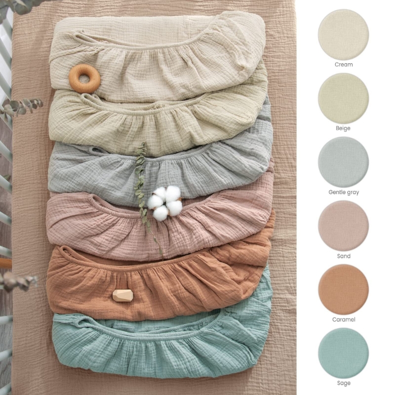Sábana bajera de algodón suave - Baby Nursery Bed reseña y precio