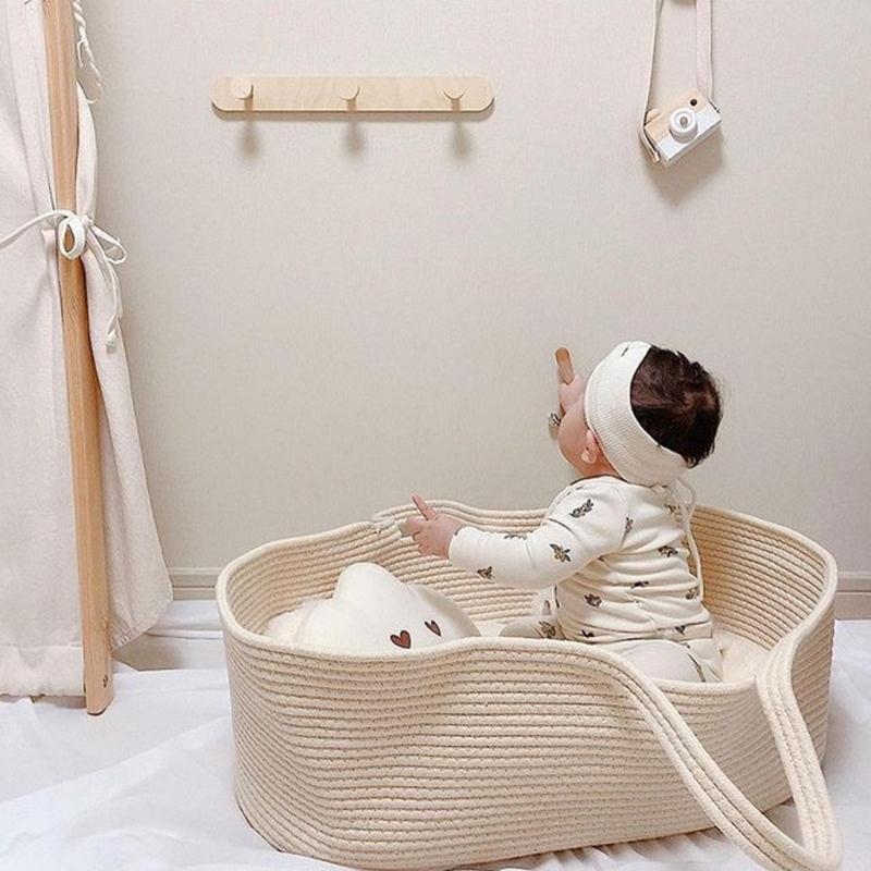 Cesta Moisés portátil para beb - Baby Nursery Bed reseña y precio