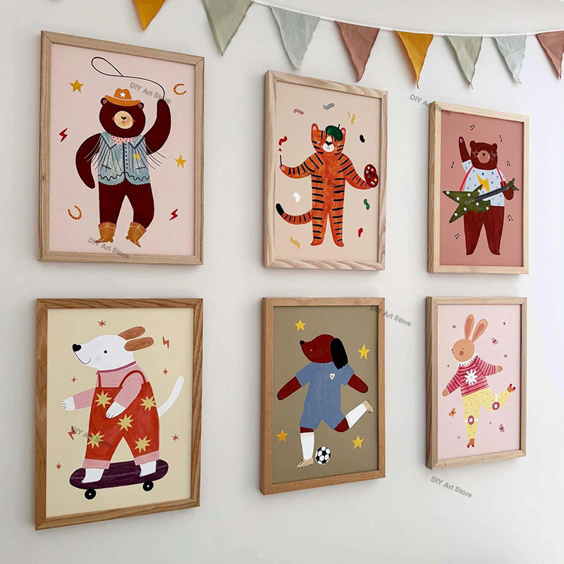 Divertidos Cuadros de Animales - Baby Nursery Animal Pictures reseña y precio