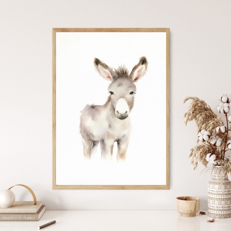 Carteles e impresiones de anim - Baby Nursery Animal Pictures reseña y precio