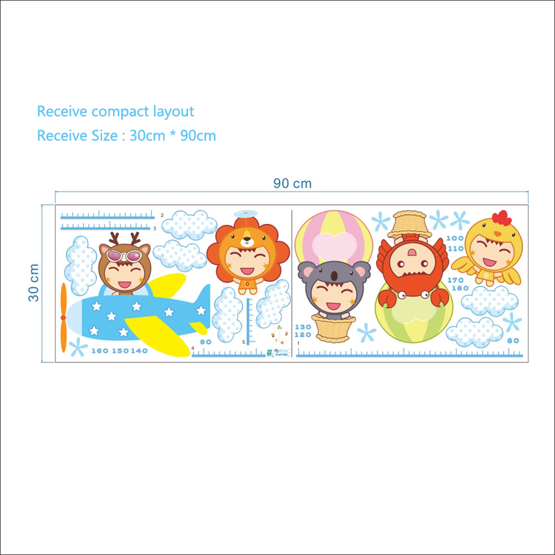 Pegatina de pared de altura de - Baby Nursery Mural Wallpaper reseña y precio