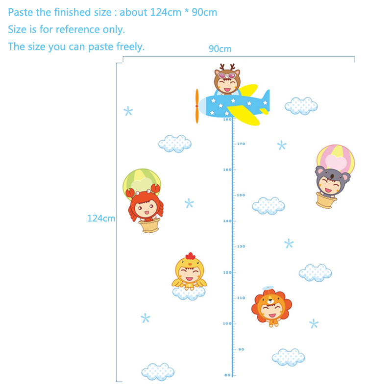 Pegatina de pared de altura de - Baby Nursery Mural Wallpaper reseña y precio