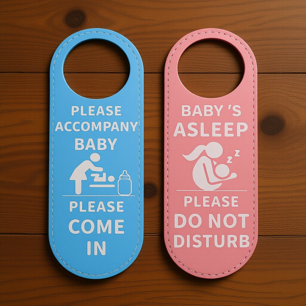 2 Piezas Letrero de Puerta par - Baby Nursery Hangers reseña y precio