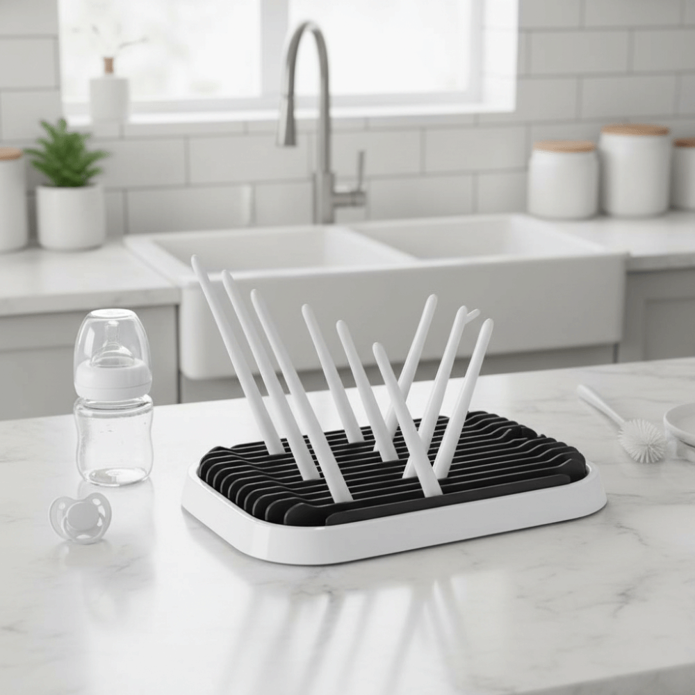 Escurridor de Biberones Plegab - Baby Nursery Essentials reseña y precio