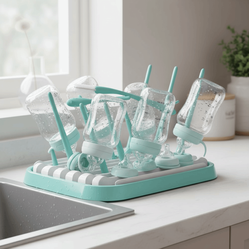 Escurridor de Biberones Plegab - Baby Nursery Essentials reseña y precio