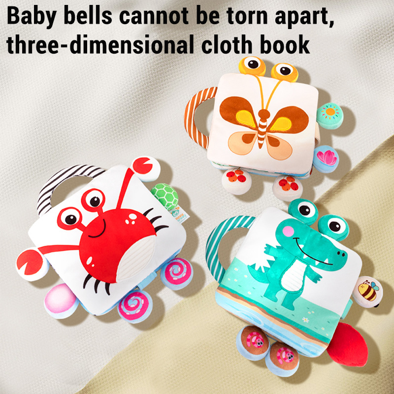 Libro de tela 3D para bebé de  - Baby Nursery Set reseña y precio
