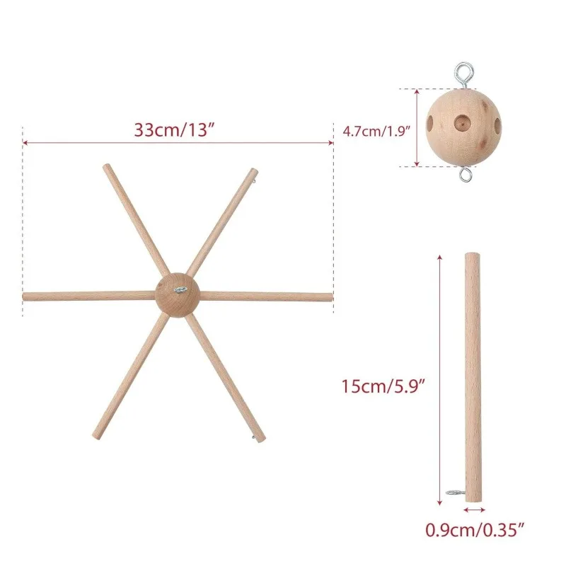 Kit de Móvil para Bebé, Marco  - Baby Nursery Hangers reseña y precio